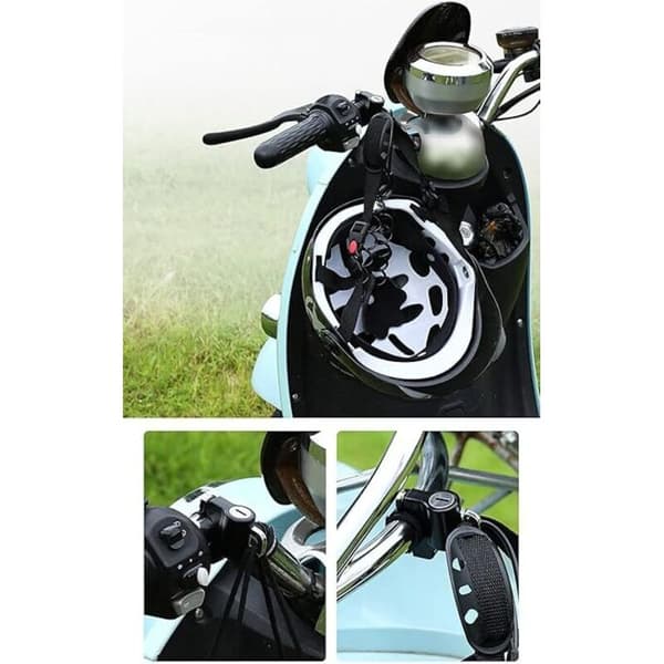 Motorcycle Helmet Lock, 2 Pcs Universal Motorcycle Helmet Security Lock Motorcycle Hook with 4 Keys for Motorcycle, Bicycle