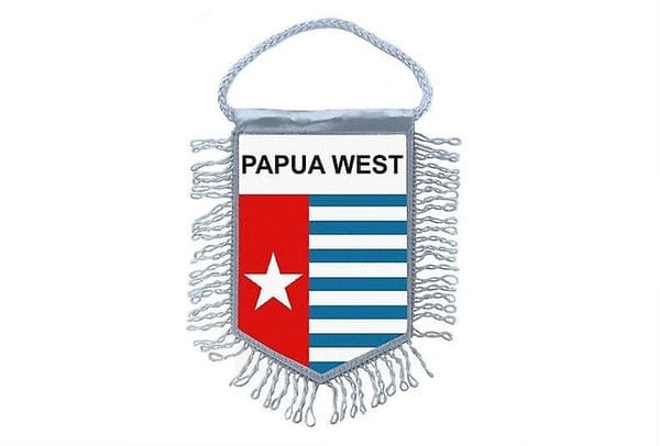 Flagg Mini Flagg Land Bil Dekorasjon Vest Papua Vest