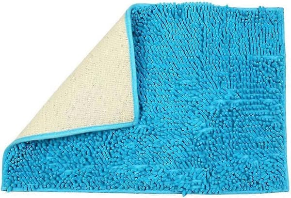 Badeværelsesmåtte - Skridsikker måtte - Striber - Absorberende - Blå - 50 X 80 Cm