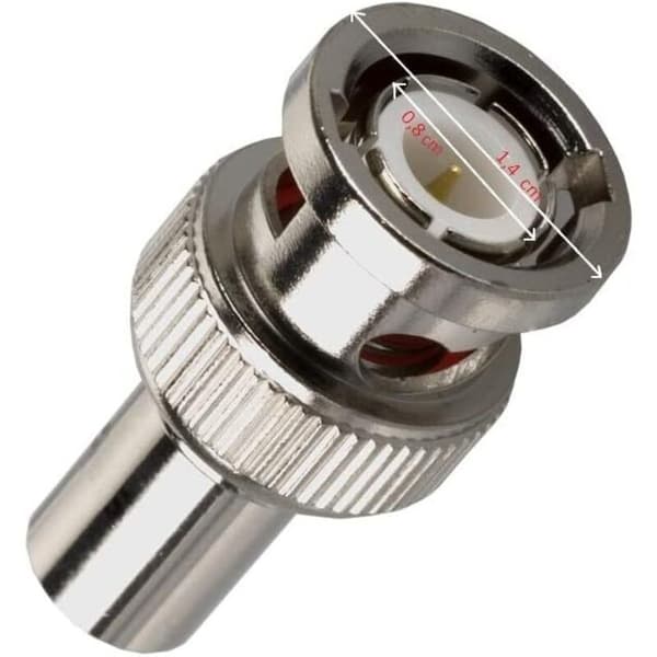 Erstatningselektrode/sonde til BNC pH-tester 1.4 Ø12mm (pH-201)
