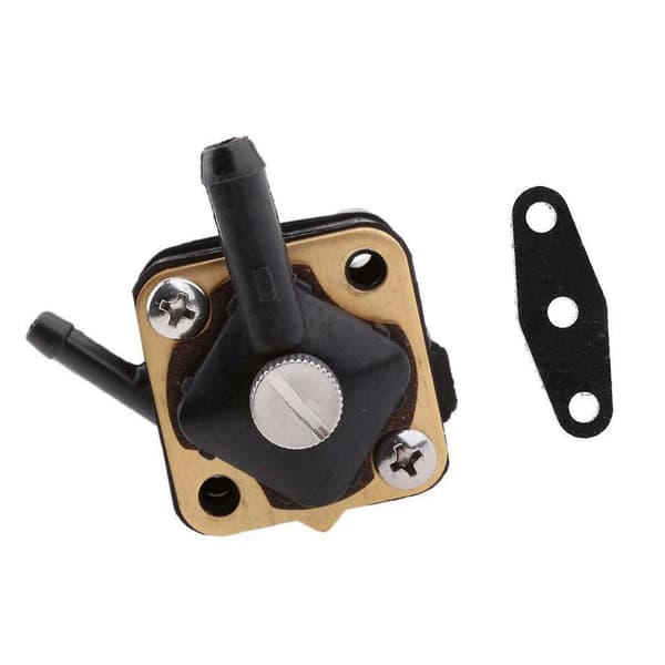 1 pc Fuel Pump for Johnson Evinrude 6-15 HP Engine & 1 Set Carburetor Repair Kit with Float 4-15 HP