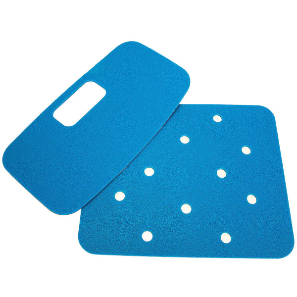 Badstolsdynor för inomhusbruk, halkfria, duschpalldynor, duschsitsmatta, duschsitsdyna, blå, 37x30cm Blue 37x30cm