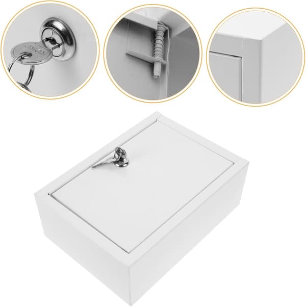 Milk Bottle Holder Wall Mount Lock Milk Crate for Doorstep Easy Installation
