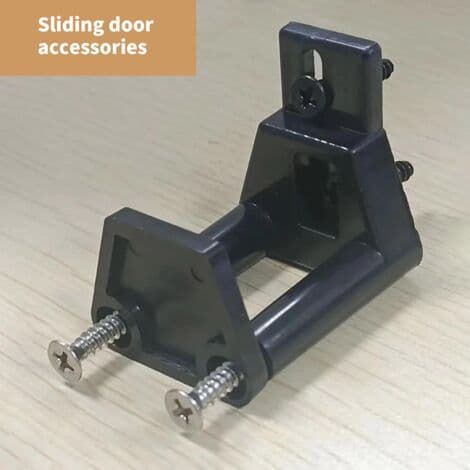 Adjustable Floor Guide, Wall Mounted Sliding Door Guide, Bottom Rail Guide, Easy to Install, Barn Door Hardware