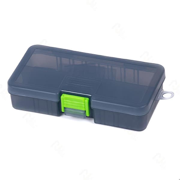 Portable Fishing Box with Multiple Compartments for Lures, Baits, and Hooks Small Small