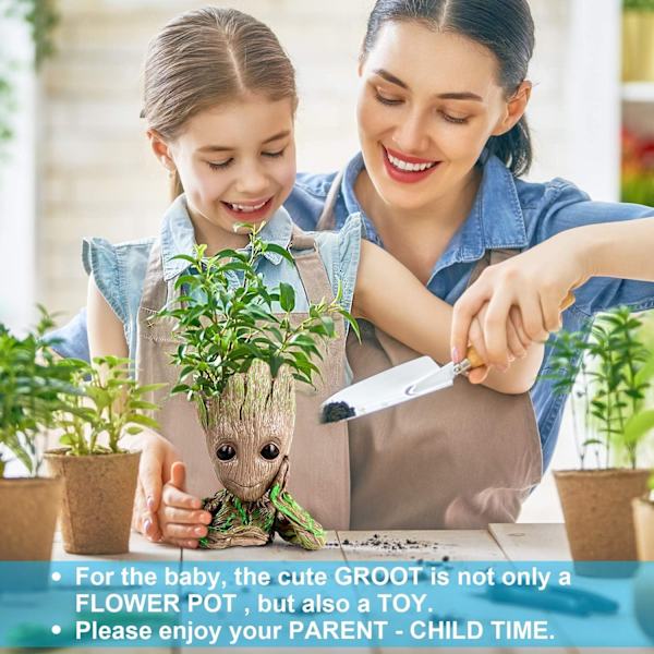 Groot Blomsterpotte - Actionfigur til Planter og Penne fra den Klassiske Film - Perfekt som Gave