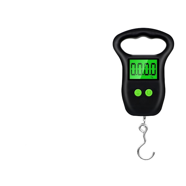 50KG/10G Elektronisk Digital Fiskevekt Hengekrok med Bakgrunnsbelyst Display Matvekt