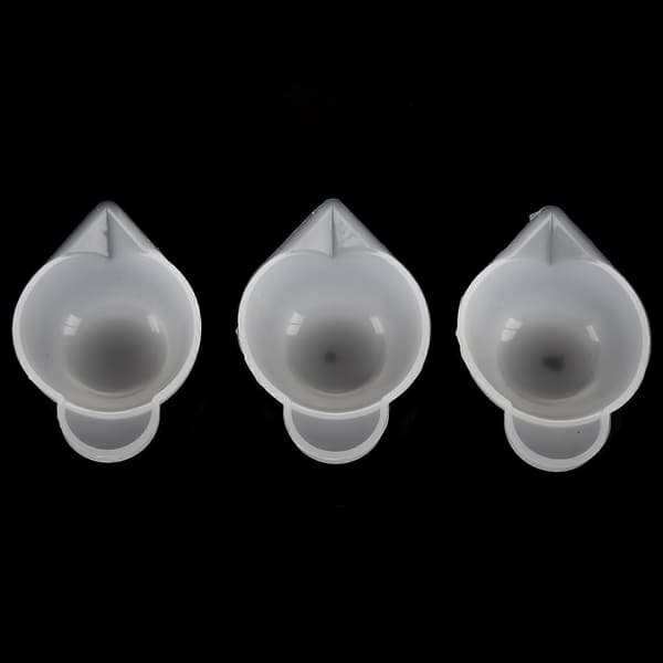 10 pcs Silicone Mold Cup Dispenser DIY Epoxy Resin For Jewelry Making Tools Color Modulation DIY Mold