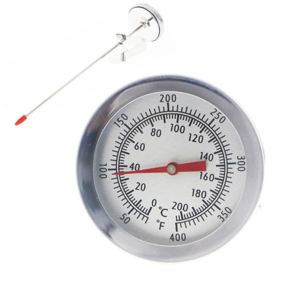 Øyeblikkelig Avlesnings Kjøtttermometer for Grilling, Kjøkkentermometer, Sonden-Mattermometer for Kjøtt, Melk, Te, Kaffe, Drikke