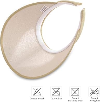 Retro Dam Visir Keps Utomhus Anti-UV Hatt Cykling Solhatt Resa