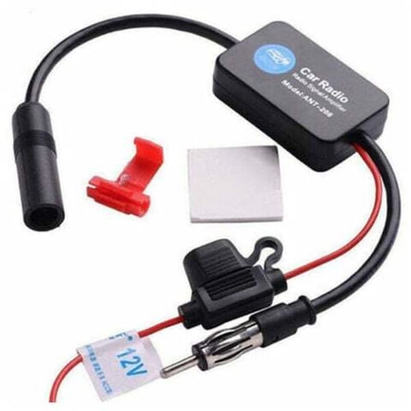 Bilradio FM AM Signalförstärkare Stereo Booster 12V