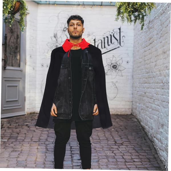 Vampire Cape for Halloween Medieval Renaissance Costume Long Cloak