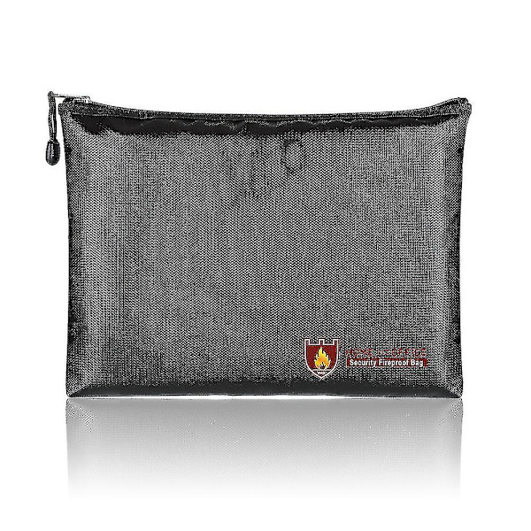 Brannsikker Dokumentmappe Brannsikker Vanntett Konvoluttpose For Pass Penger Filer 27cm X 16cm