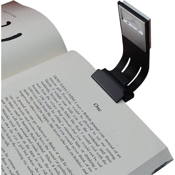 Clip-on LED-läslampa: Solid Switch, 4 ljusstyrkenivåer, Multifunktionell boklampa