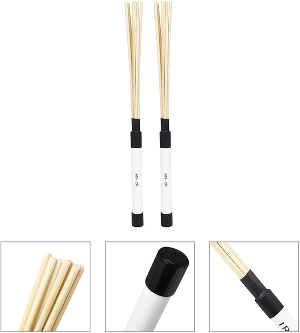 1 Pair Wooden Drumsticks for Beginners and Musicians, User-Friendly and Versatile Percussion Sticks