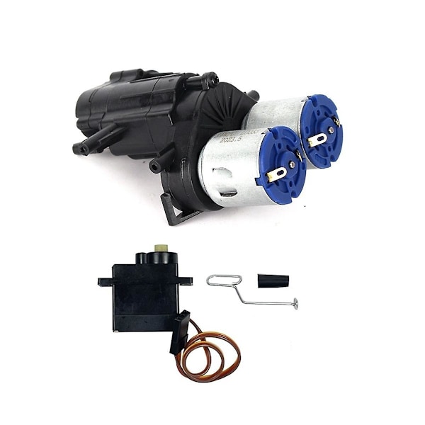 2-växlad växellåda hastighetsändring transmission för Ldrc P06 Ld-p06 Ld1201 Unimog 1/12 Rc bil uppgraderingsdel