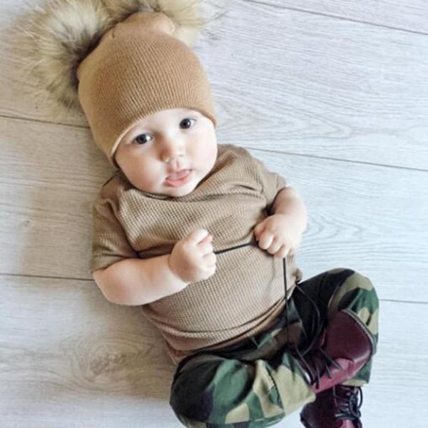 Höst Vinter Baby Hat Unisex Toddler Hat Vinter Hat