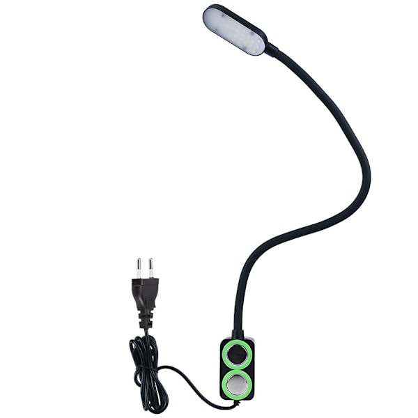 Sewing Machine LED Lamp Adjustable Brightness 100-240V Black EU Plug