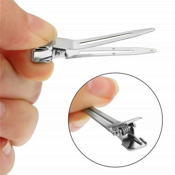 24 stk sømløse hårklemmer 5,5 cm 5.5cm