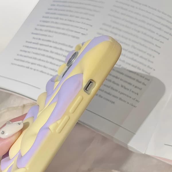 Colorful Inflatable Butterfly Silicone iPhone 11 Case
