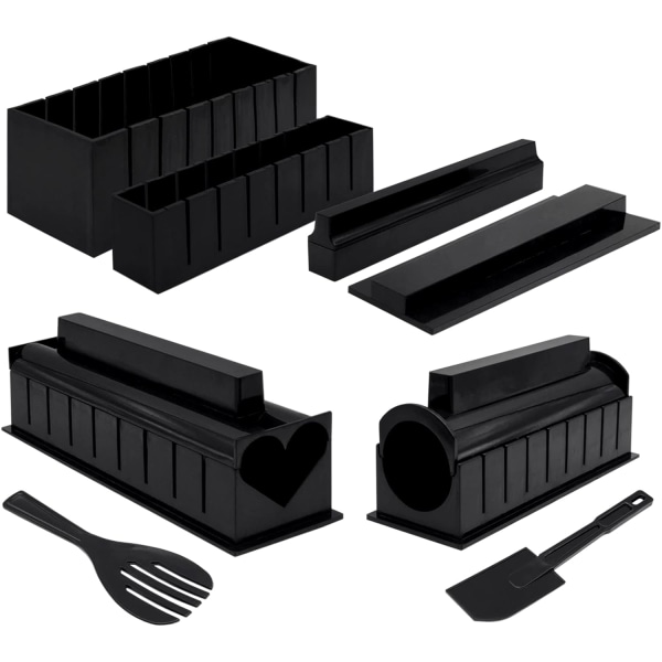 10 stycken Sushiformar Sushiberedningsset Risrulle DIY Sushi Kit