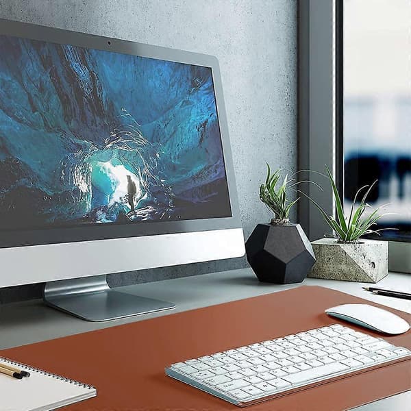 70*35cm Waterproof Leather Desk Mat for Mouse and Keyboard