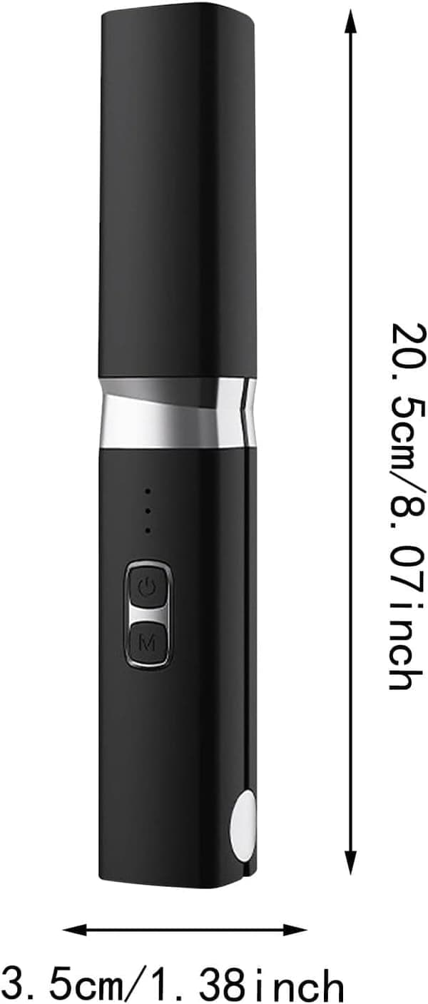 Wireless Straightener & Curling Iron 2-in-1 – Portable Rechargeable Hair Styler with Ceramic Heating Technology, USB-C & Temperature Control