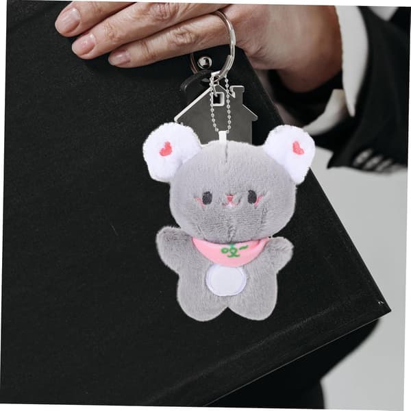 Stuffed Animal Plush Keychain Decorative Hanging Charm