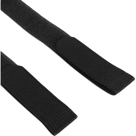 Adjustable Elastic Nylon Bicycle Straps, 20x200mm, Black Organizing Belt