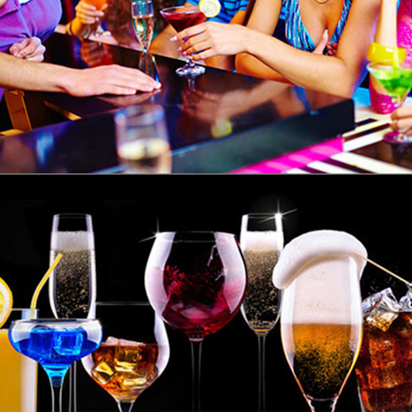 Cocktail Shaker Sæt med Bambus Stativ, 23-delt Sæt, gaver til mænd bedstefar, rustfrit stål bartender K