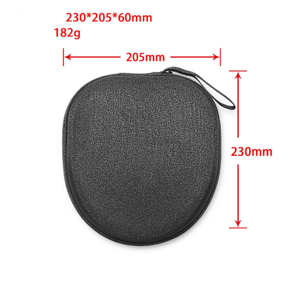 Bæretaske kompatibel med Sony WH-1000XM4 trådløse hovedtelefoner [DB] Black
