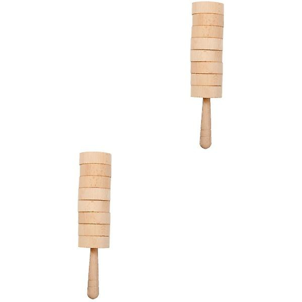 3 Set Träbalansblock Pussel Balansleksaker Barn Utbildningsleksak För Barn Småbarn (