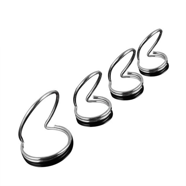 Butterfly Plektrum Gitarrplektrum, Metallfingerplektrum för Akustisk Gitarr, Fingerplektrum & Tumplektrum Set för Akustisk (Silver, 4 st)