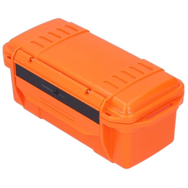 Waterproof Outdoor Tool Storage Box Shockproof Gear Container Orange