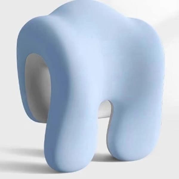Ergonomic Memory Foam Neck Support Sleeping Pillow for Office Chair Gaming Chair Lumbar Support Backrest B