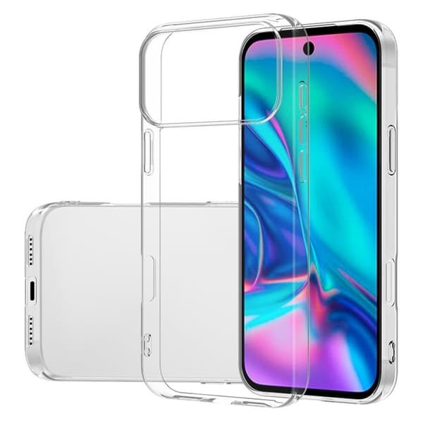 iPhone 17 Pro Max Deksel Slim TPU Transparent 23