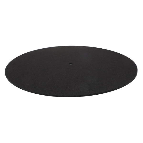 Soundtrack Vinyl Turntable Matte Antistatisk Deksel Plate Pute Kork Plate Spiller Matte Turntable Pute Filt Turntable Platter Matte Svart 26X26X0.3CM Black 26X26X0.3CM