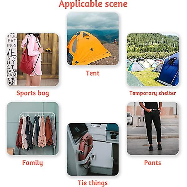 Plastfjäder-snörlås, runda ändstopp med fjäder för camping, vandring, skosnörebyte, sport, ryggsäckar (100 st, vita)