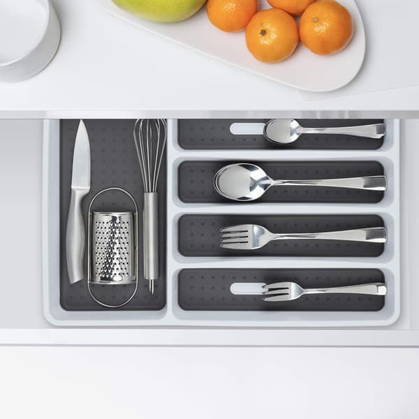 Cutlery tray for drawer, cutlery organizer, kitchen storage, ZQKLA