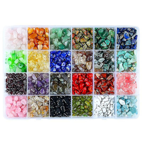 Naturlige Perler Uregelmessige Krystallperler Kompatibel med Smykkeproduksjonssett