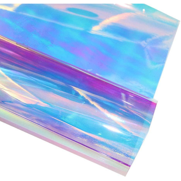 47x100cm Värillinen Ikkunakalvo Sateenkaaren Vaikutuksella Iridescentti Ikkunakalvo Koristeellinen Lasitarra Itsekiinnittyvä Koti Tarra DIY