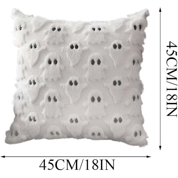 Halloween Putetrekk Broderte Trekk for Stol Sofa Soverom Stue (Bare Putetrekk *Stor))
