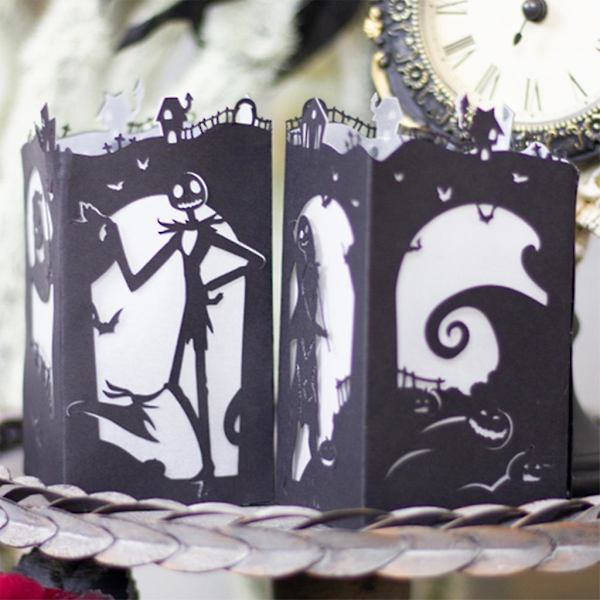 Halloween 3D Græskar Lanterne Metal Skære Stencil Dør DIY Scrapbog Album Papir Kort Stencil Dør Prægning Håndværk Dekoration