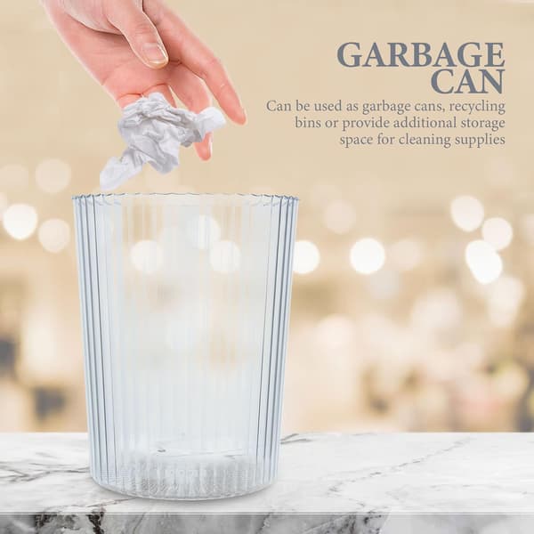 Household Trash Can with PET Material, Practical Multifunctional Waste Bin