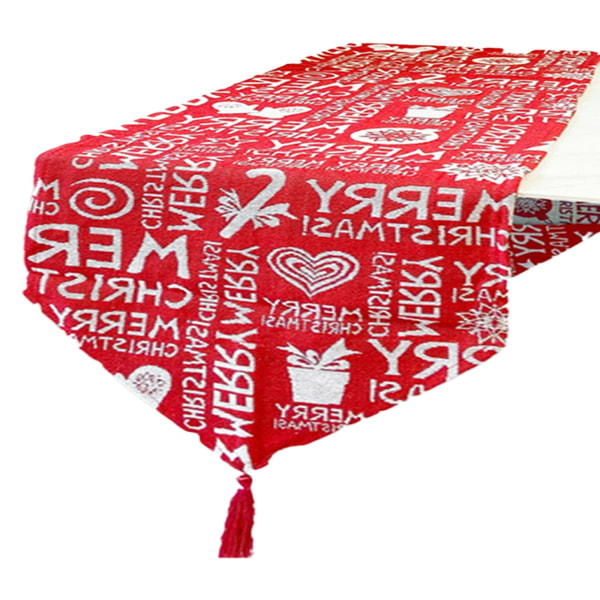 Christmas Table Runner: Christmas Table Decoration for Dinner Party Supplies