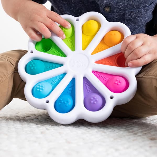 Fat Brain Toys Dimpl Digits - Pop, Number-Learning Sensory Preschool Toy