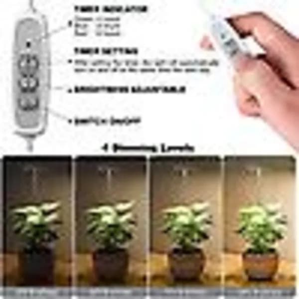 HA~Vækstlampe, fuldspektret LED-vækstlampe til indendørs planter, 5W