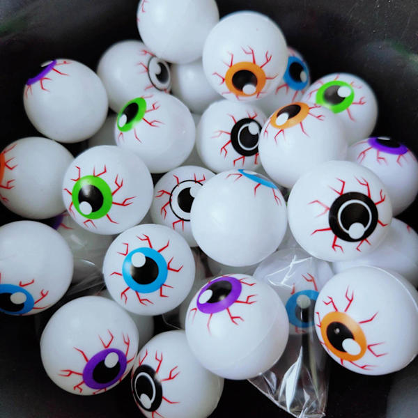12 stk Hoppballer Halloween Tema Design Hoppballer for Barn Jenter Gutter Lilla