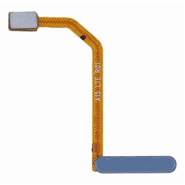 Compatible with Samsung Galaxy A25 5G (Global) (161.0 x 76.5 x 8.3mm) OEM Home Button Fingerprint Button Flex Cable Part (without logo) Blue Blue