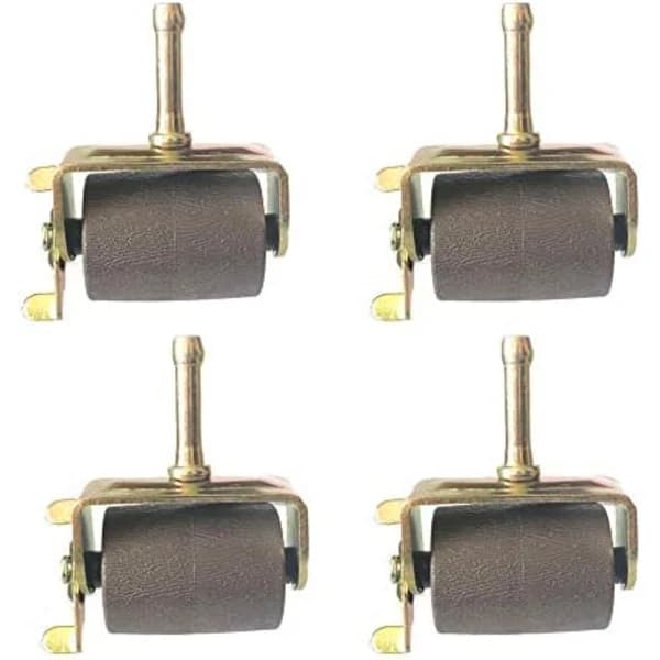 Metal Bed Frame Wheels, Heavy Duty, with Lock, 4-Pack